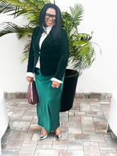 Load image into Gallery viewer, Lapel Collar One Button Blazer
