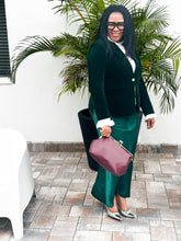 Load image into Gallery viewer, Lapel Collar One Button Blazer
