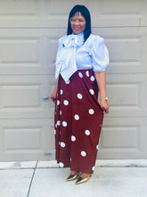 Load image into Gallery viewer, Polka Dot Spaghetti Strap Maxi Dress
