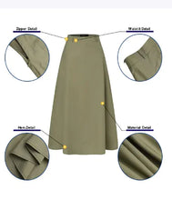 Load image into Gallery viewer, Tessanne A-Line Midi Skirt
