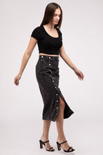 Load image into Gallery viewer, Midi Denim Skirt
