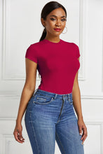 Load image into Gallery viewer, Round Neck Short Sleeve Bodysuit
