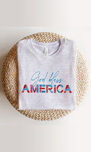 Load image into Gallery viewer, God Bless America Graphic Tee PLUS
