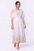Load image into Gallery viewer, Ashley Dress (Ivory Pink)
