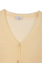 Load image into Gallery viewer, Wool blended sheer cardigan
