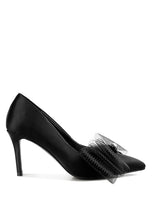 Load image into Gallery viewer, Odette Diamante Embellished Bow Stiletto Pumps
