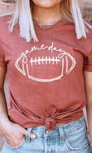 Load image into Gallery viewer, Cursive Football Game Day Graphic Tee
