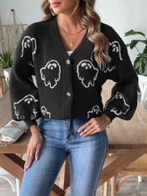 Load image into Gallery viewer, KIA V-Neck Dropped Shoulder Cardigan
