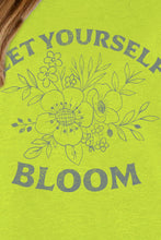 Load image into Gallery viewer, LET YOURSELF BLOOM Graphic Sweatshirt
