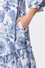 Load image into Gallery viewer, Clio Blue &amp; White Dress
