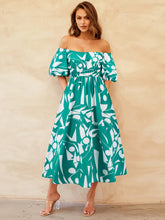 Load image into Gallery viewer, Blossom Balloon Sleeve Dress
