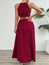 Load image into Gallery viewer, Devine Grecian Skirt Set
