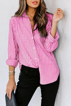 Load image into Gallery viewer, Adeline Button Up Long Sleeve Shirt
