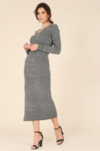 Load image into Gallery viewer, Vivacious Sweater Dress
