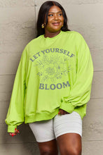 Load image into Gallery viewer, LET YOURSELF BLOOM Graphic Sweatshirt
