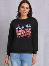 Load image into Gallery viewer, FOR WE WALK BY FAITH NOT BY SIGHT Sweatshirt
