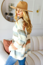 Load image into Gallery viewer, Haley Soft Fuzzy Sweater Cardigan
