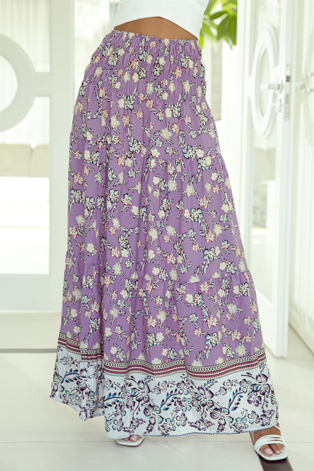Tyra Floral Maxi Skirt
