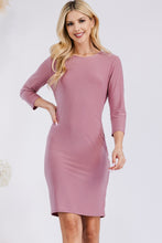 Load image into Gallery viewer, Celeste  Round Neck Dress
