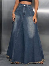 Load image into Gallery viewer, Beth Denim Skirt with Pockets
