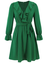 Load image into Gallery viewer, Florence Flounce Sleeve Dress
