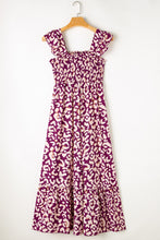 Load image into Gallery viewer, Riesa Printed Wide Strap Dress
