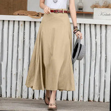 Load image into Gallery viewer, Tessanne A-Line Midi Skirt
