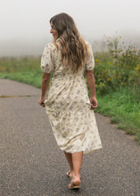 Load image into Gallery viewer, Katrina Half Sleeve Floral Midi Dress
