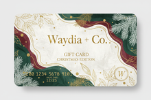 Load image into Gallery viewer, Waydia + Co. Christmas Gift Card
