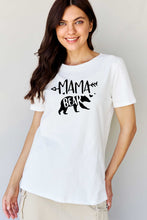 Load image into Gallery viewer, MAMA BEAR Graphic Cotton T-Shirt
