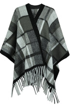 Load image into Gallery viewer, Cloak Sleeve Fringe Detail Poncho
