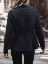 Load image into Gallery viewer, Bailey Collar Long Sleeve Blazer
