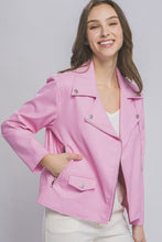 Load image into Gallery viewer, Pink Zip Up Jacket
