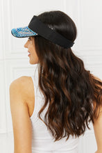 Load image into Gallery viewer, Fame Make It Sparkle Visor Hat
