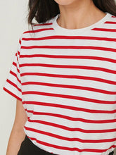 Load image into Gallery viewer, Love It Striped  T-Shirt
