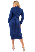 Load image into Gallery viewer, RENATA MAXI SWEATER DRESS
