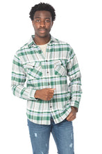 Load image into Gallery viewer, Men&#39;s Flannel Shirt Green
