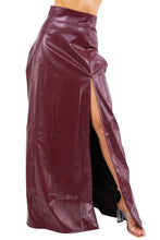 Load image into Gallery viewer, XIMENA PU LEATHER SKIRT
