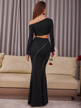 Load image into Gallery viewer, Magnifica Contrast Maxi Skirt
