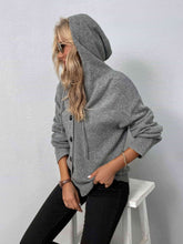 Load image into Gallery viewer, Blue Sky Hooded Sweater
