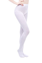 Load image into Gallery viewer, Women&#39;s 80 Den Soft Opaque Tights, Women&#39;s Tights (XX-3XL, White)
