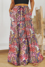 Load image into Gallery viewer, Tena Tiered Maxi Skirt
