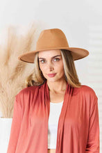 Load image into Gallery viewer, Fame Flat Brim Fedora Fashion Hat
