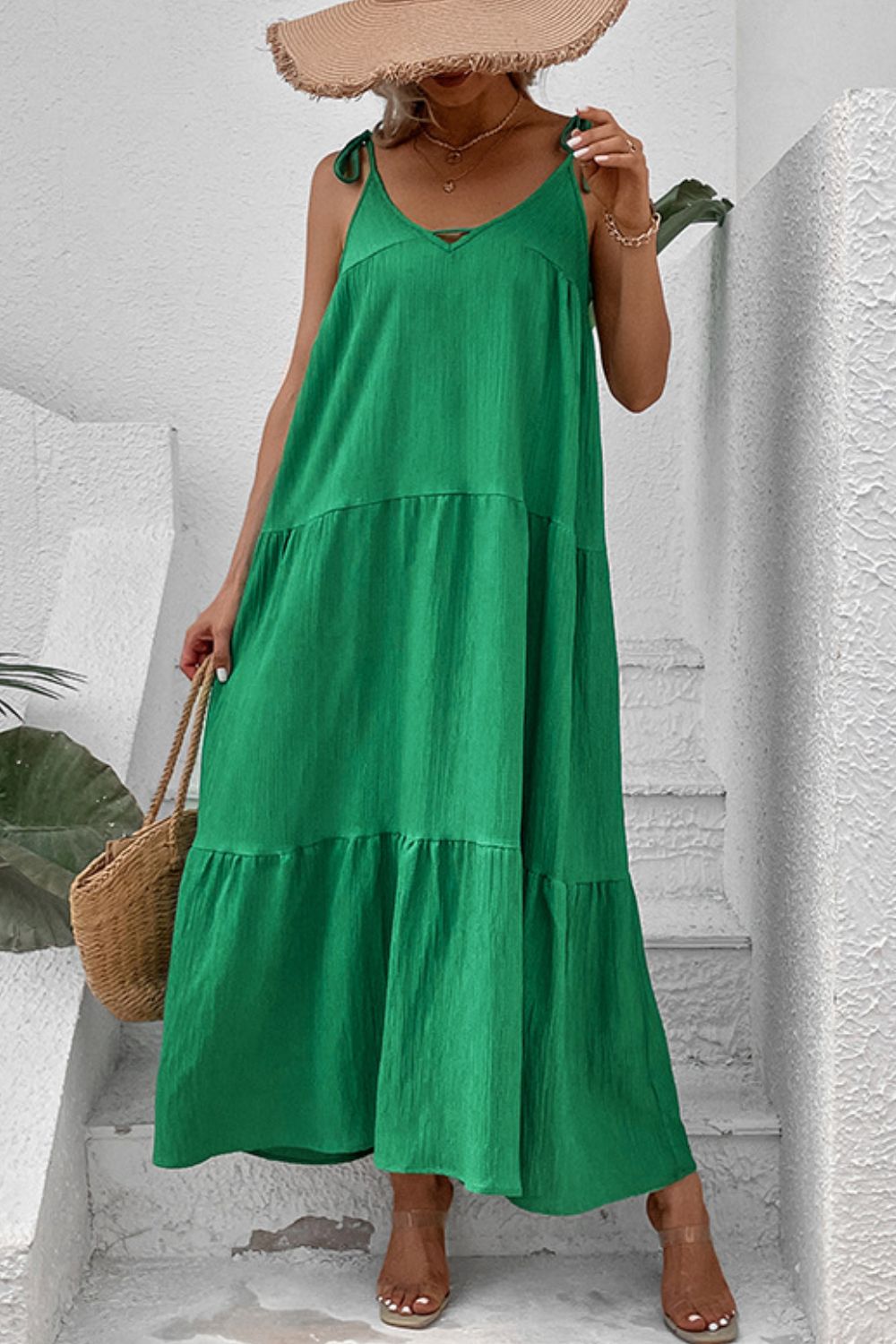 Evergreen Maxi Dress