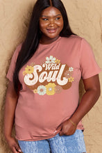 Load image into Gallery viewer, WILD SOUL Graphic Cotton T-Shirt
