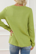 Load image into Gallery viewer, Asymmetrical Neck Sweater
