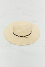 Load image into Gallery viewer, Boho Summer Straw Fedora Hat
