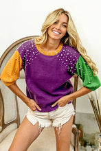 Load image into Gallery viewer, BiBi Color Block Sweater
