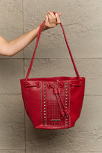 Load image into Gallery viewer, Nicole Lee USA Amy Studded Bucket Bag
