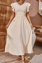 Load image into Gallery viewer, Sarah Flutter Sleeve Dress
